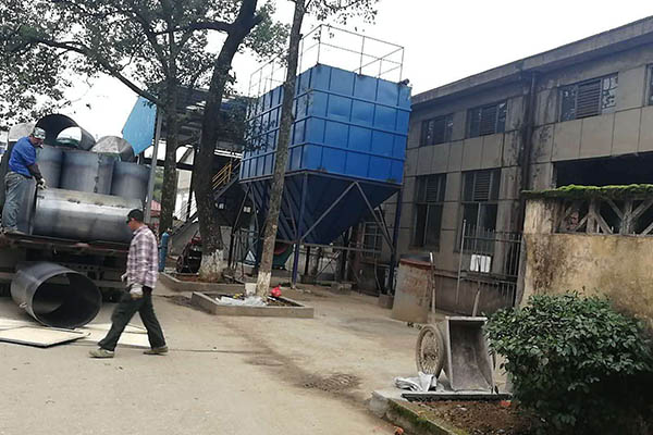江西铜业德兴铸造厂锅炉布袋除尘工程