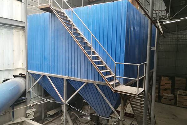 四川华宏瓷业喷雾塔布袋除尘工程