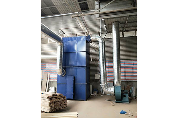 四川新达木业车间布袋除尘器工程